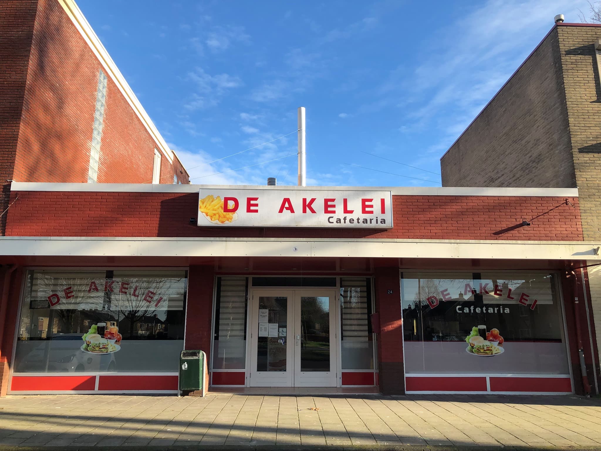 Cafetaria de Akelei - Vooraanzicht
